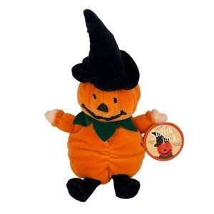 Smilin Jack Vintage Exclusive to Sears Pumpkin Plush Halloween Decor